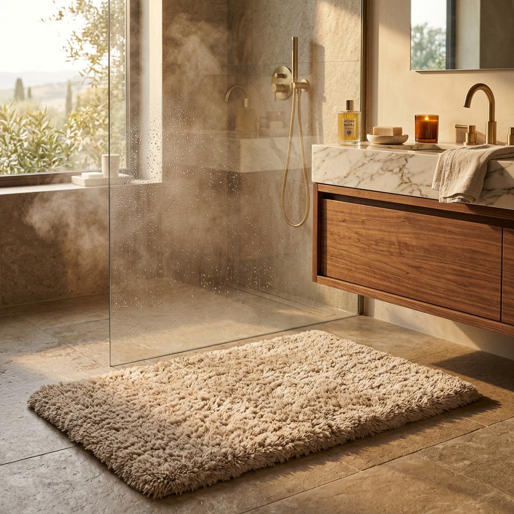 How to Choose the Right Bathroom Rug: Size, Material & Care