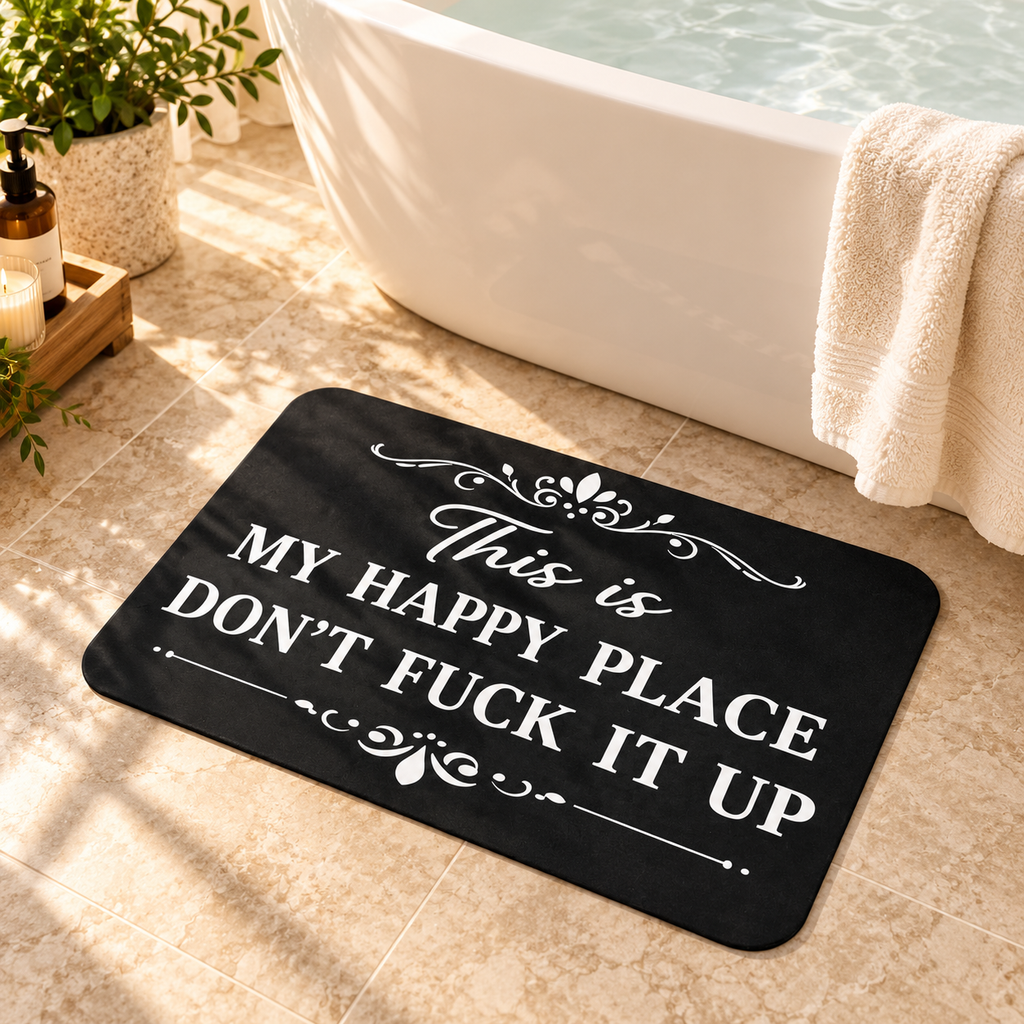Diatomaceous Earth Bath Mat – Fun Bathroom Rugs