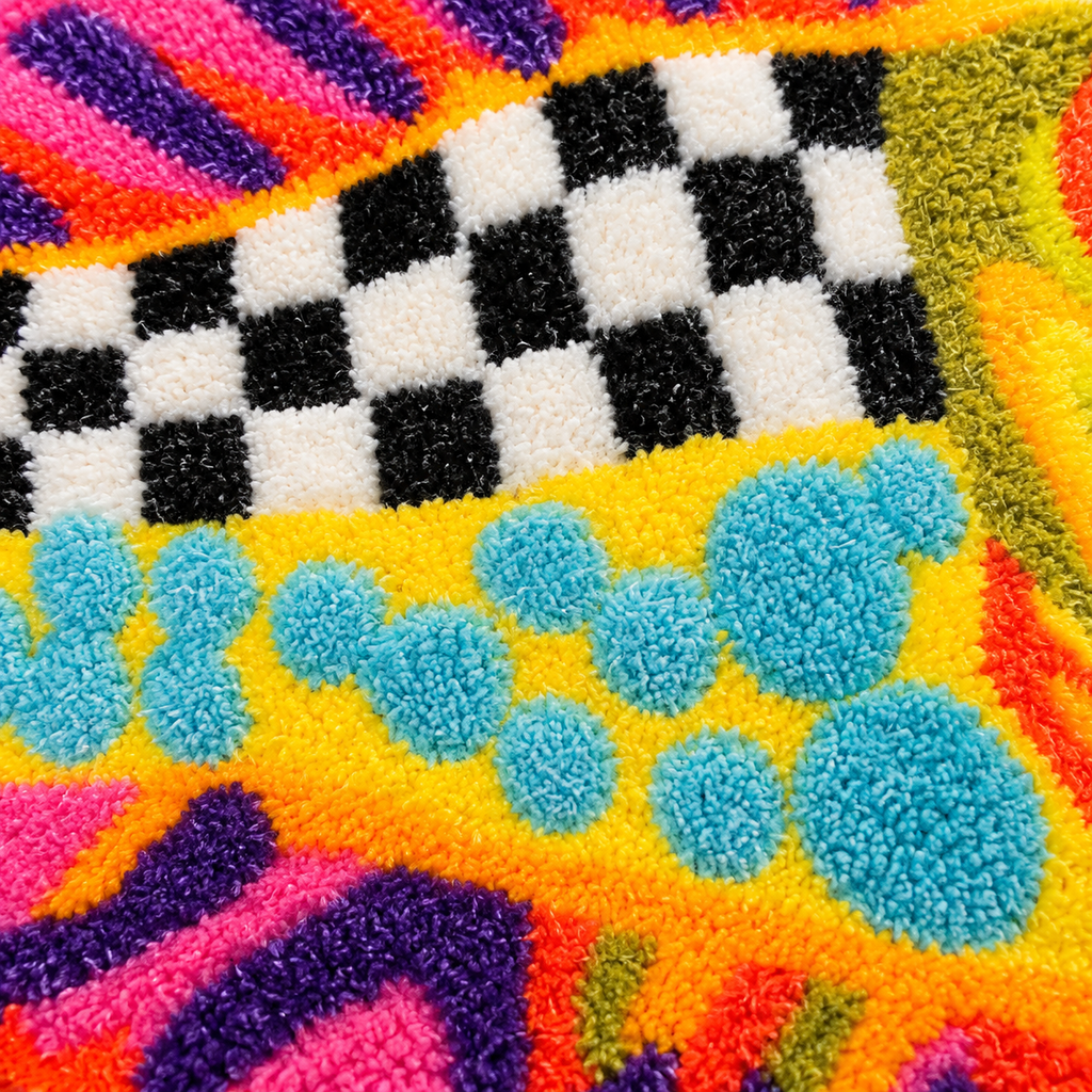 Colorful Fish-Shaped Bath Mat – Fun Bathroom Rugs
